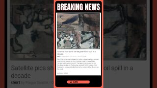 News Bulletin | Uncovering America's Biggest Oil Spill: Satellite Photos Reveal Devastating Impact