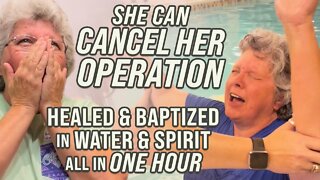 SHE CAN CANCEL HER OPERATION - AND IT HAPPENED SO FAST!