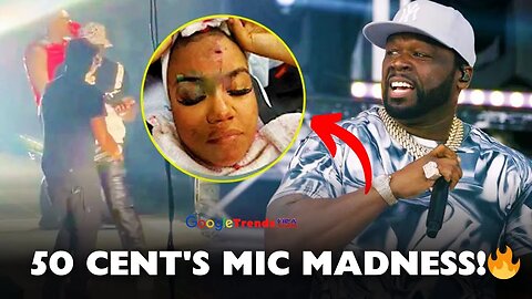 "50 Cent's Mic Fiasco! 😱 Unbelievable Concert Moment!"