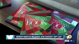 Neiman Marcus releases 2018 fantasy gift list