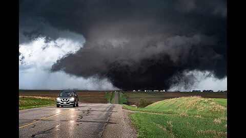 Inside an F5 tornado in Nebraska April 2024