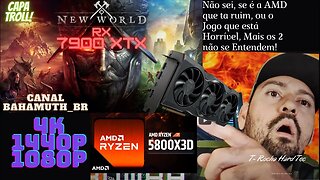 NEW World AMD Fail 5800x3D+RX7900xTx, Não sei o que aconteceu, mais não está Bom Não, Bora Conferir!