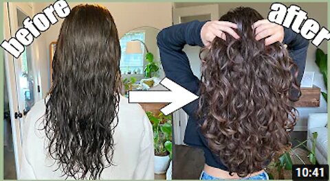 Wavy/Curly Hair Routine (2B/2C Curls)