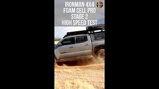 HIGH SPEED TEST * IRONMAN 4x4 FOAM CELL PRO STAGE 2 * 2020 TOYOTA TACOMA #short