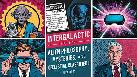 Alien Philosophy Mysteries, and Celestial Classifieds - EP11