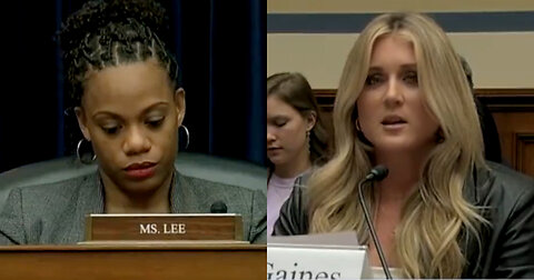 Riley Gaines Turns The Tables On 'Squad' Dem Calling Her Testimony 'Transphobic'