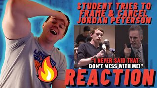 Student Tries To Frame & Cancel Jordan Peterson But Gets DESTROYED Instantly ((IRISH REACTION!!))