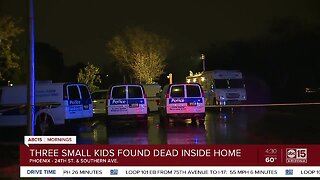 Three small kids found dead inside Phoenix home