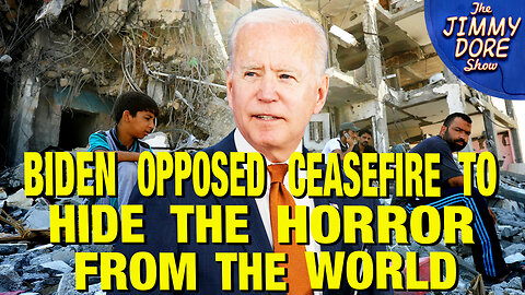 Here’s The REAL Reason Biden Opposes Ceasefire In Gaza!