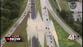 Several reports of high water in KC Northland