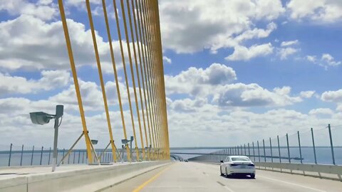 Sunshine Skyway Bridge Timelapse