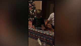 The Sweetest Christmas Reaction Ever