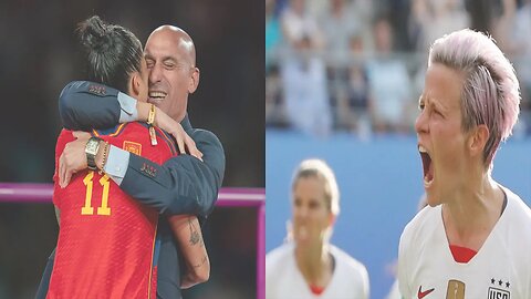 Megan Rapinoe OUTRAGED Luis Rubiales KISSED Spain Female Player