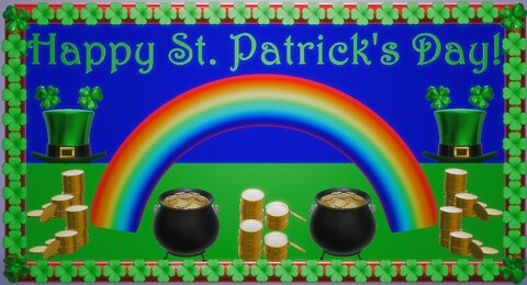 Happy St. Patrick's Day - From Happy Birthday 3D - Happy St. Patrick's Day Video Card