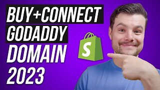 Buy & Connect Your GoDaddy Domain To Shopify In Minutes