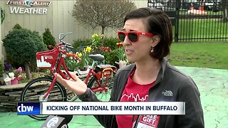 Celebrating national bike month with a giveaway!