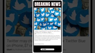 News Bulletin | Unlock the Best of Twitter: Get Twitter Blue for Just $7/Month! | #shorts #news