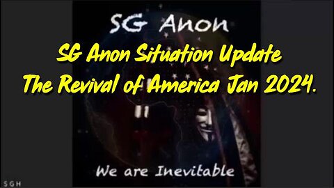 SG ANON: SITUATION UPDATE - SCARE EVENT INCOMING - BE READY!
