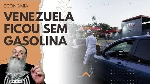 VENEZUELA, país com MAIORES RESERVAS do MUNDO, sem GASOLINA para a POPULAÇÃO devido ao SOCIALISMO