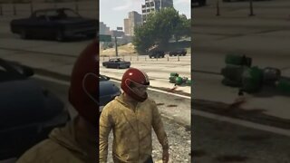 GTA 5 Atropelado em 1ª pessoa