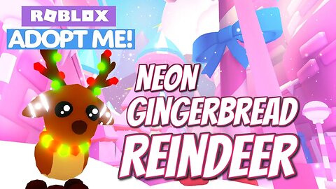 Neon Gingerbread Reindeer - Good or Bad??? 😳👍👎