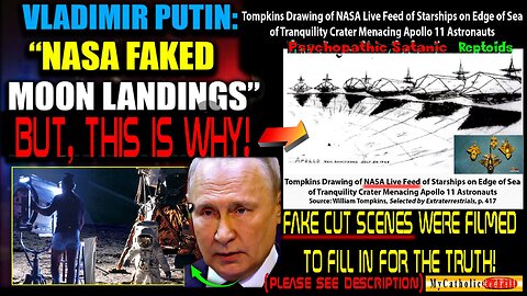 Putin Exposes the Truth About the "Fake" Moon Landings (not completely accurate – see description)