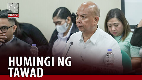 Ex-PDEA Agent Morales, humingi ng tawad sa kanyang inasal sa Senado