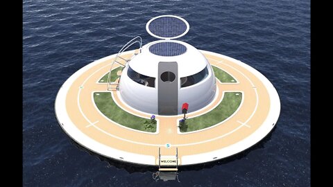 Crazy Floating Home - Jet Capsule UFO Unidentified Floating Object