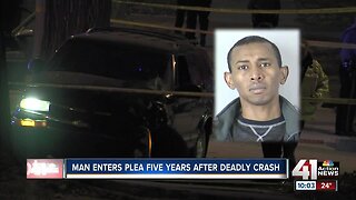 Man enters plea five years after deadly crash