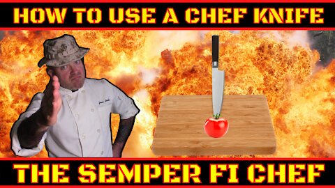 How To Slice Dice Chop And Cut Properly. The Semper Fi Chef Jason Hertha