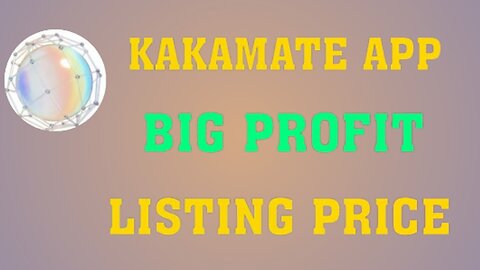 Kakamate App New Update Today || KK Coin Price || Live Deposit And Withdrawal
