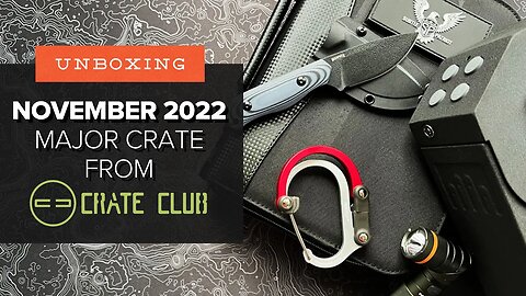 Unboxing Our First MONTHLY Box from Crate Club - Major Crate: November 2022