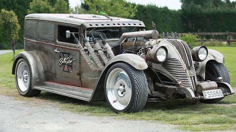 Mechanic Builds 130 Mph Rat Rod Named After His Daughter