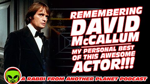 Remembering David McCallum - My Personal Best of This AWESOME Actor!!!