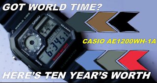 Casio AE1200WH-1A Overview 07.25.21
