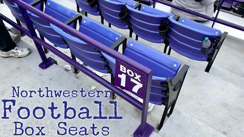 Northwestern University Football Box Seats at Ryan Field