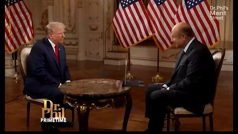 MUST WATCH: Dr. Phil's Exclusive In-Depth Interview with President Trump