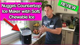 Nugget Countertop Ice Maker with Soft Chewable Ice