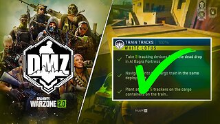 How to complete " TRAIN TRACKS " Mission 📝 Al Mazrah | Gamemode DMZ 🔥 Call of Duty WARZONE 2.0