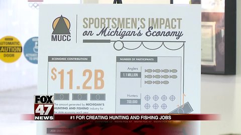 Report: Michigan ranks first among Great Lakes states for jobs created from hunting, fishing