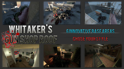 Left 4 Dead 2 modded survival : Whitaker´s Gunshop Roof Day Mode