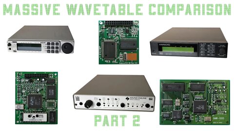 Massive Wavetable Sound Card comparison - Part 2