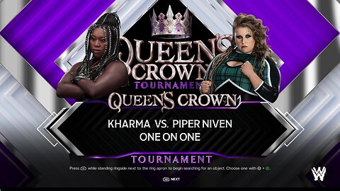 WWE 2k24 Kharma vs Piper Niven