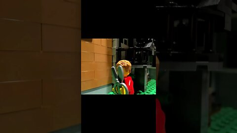 Dont mug the barber #brickfilm #lego #stopmotion #funny #comedy #haircut #mugging #selfdefense #fyp