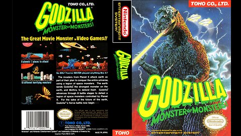 Godzilla: Monster of Monsters! (NES) Planet 2 - Mars