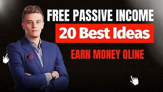 20 BEST: FREE PASSIVE INCOME - MAKE MONEY ONLINE