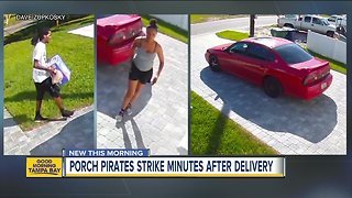 Tampa Police looking for West Tampa porch pirates who stole diapers