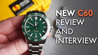 NEW C60 300 Review & Interview - Christopher Ward Trident pro 300