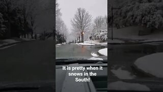 Ford F-150 Driving in Georgia Winter snow