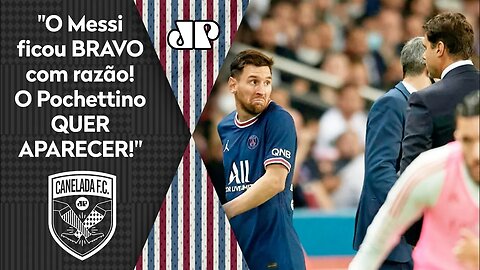 RACHOU? Atitude de Messi em PSG x Lyon EXPÕE TENSÃO: "O Pochettino QUER APARECER!"